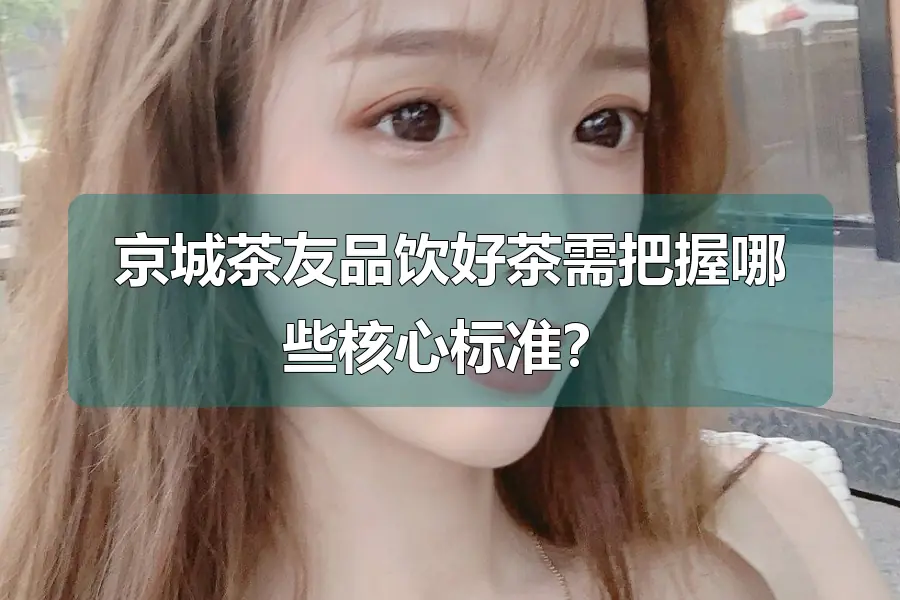 京城茶友品饮好茶需把握哪些核心标准?